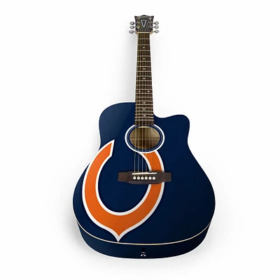 Woodrow Chicago Bears Acoustic Guitar