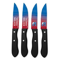 New York Rangers 4-Piece Steak Knife Set