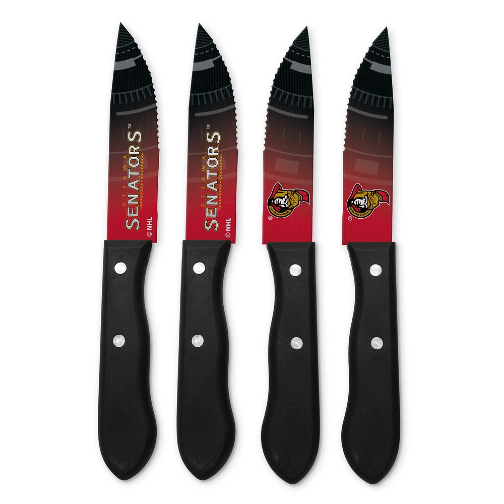 Ottawa Senators 4-Piece Steak Knife Set