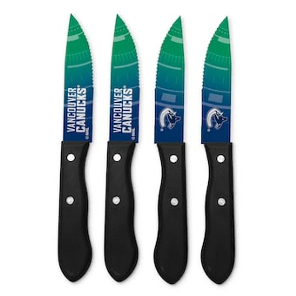 Vancouver Canucks 4-Piece Steak Knife Set