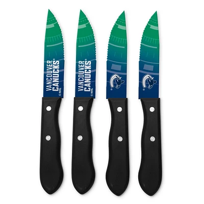 Vancouver Canucks 4-Piece Steak Knife Set