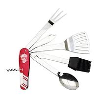 Red Chicago Blackhawks Barbecue Multi-Tool