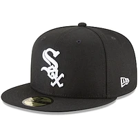 Men's New Era Black Chicago White Sox 59FIFTY Fitted Hat