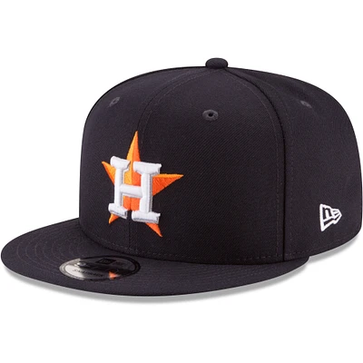 Men's New Era Navy Houston Astros Team Color 9FIFTY Snapback Hat