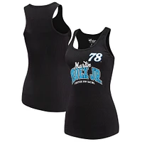 Women's G-III 4Her by Carl Banks Black Martin Truex Jr Pre-Season Tank Top