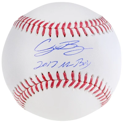 Cody Bellinger Los Angeles Dodgers Autographed Baseball with "2017 NL ROY" Inscription