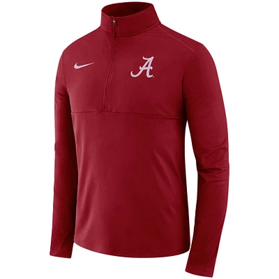 Men's Nike Crimson Alabama Crimson Tide Quarter-Zip Jacket