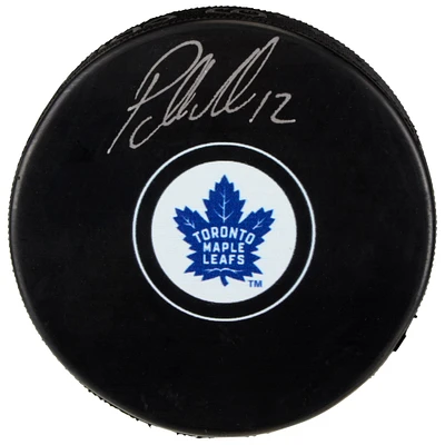 Patrick Marleau Toronto Maple Leafs Autographed Hockey Puck