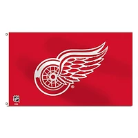 Red Detroit Red Wings 3' x 5' Banner Flag