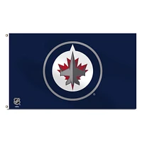 Blue Winnipeg Jets 3' x 5' Banner Flag