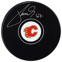 Michael Frolik Calgary Flames Autographed Hockey Puck