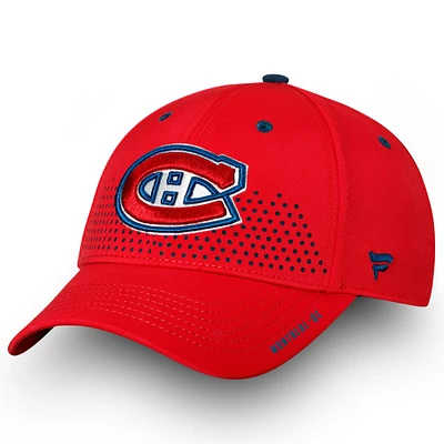 Men's Fanatics Red Montreal Canadiens 2018 Draft Flex Hat