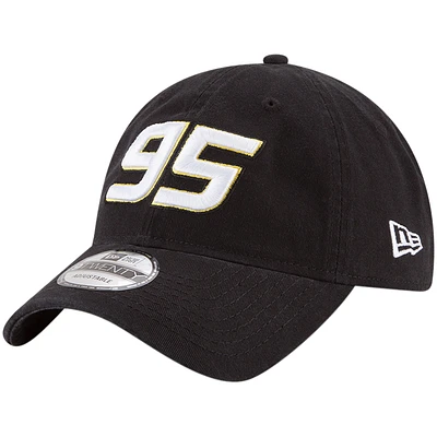 Men's New Era Black Kasey Kahne Enzyme Washed 9TWENTY Adjustable Hat