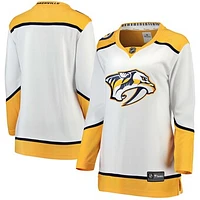 Women's Fanatics White Nashville Predators Away Breakaway Jersey