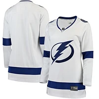 Women's Fanatics White Tampa Bay Lightning Away Breakaway Jersey