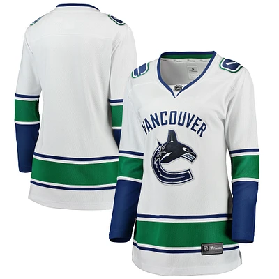 Women's Fanatics White Vancouver Canucks Away Breakaway Jersey