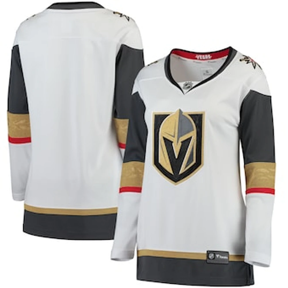 Women's Fanatics White Vegas Golden Knights Away Breakaway Jersey