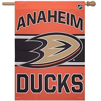 WinCraft Anaheim Ducks 28" x 40" Wordmark Single-Sided Vertical Banner