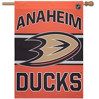 WinCraft Anaheim Ducks 28" x 40" Wordmark Single-Sided Vertical Banner