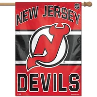WinCraft New Jersey Devils 28" x 40" Wordmark Single-Sided Vertical Banner