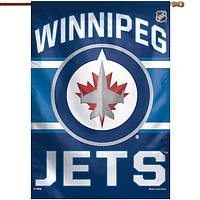 WinCraft Winnipeg Jets 28" x 40" Wordmark Single-Sided Vertical Banner