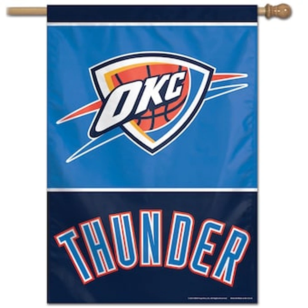 WinCraft Oklahoma City Thunder 28" x 40" Single-Sided Vertical Banner