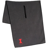 Illinois Fighting Illini 19" x 41" Gray Microfiber Towel