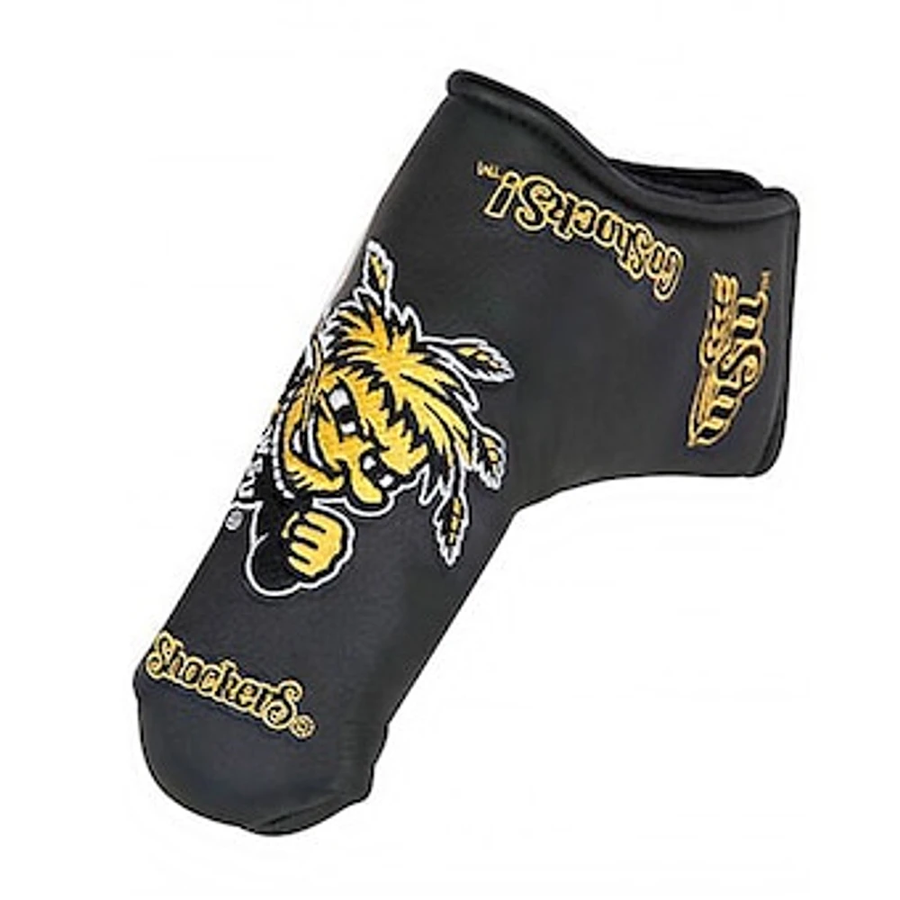 Wichita State Shockers Black Putter Blade Cover