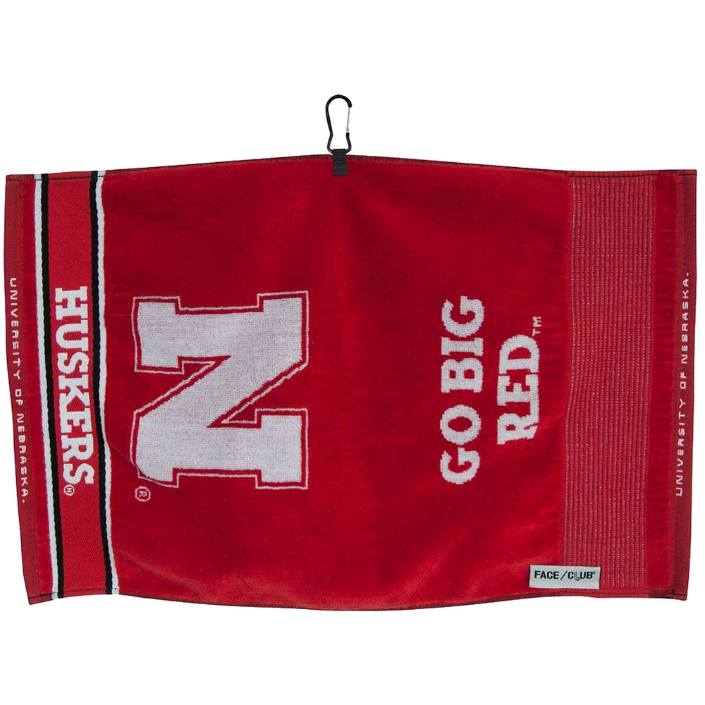 Nebraska Huskers 16" x 24" Face/Club Jacquard Towel