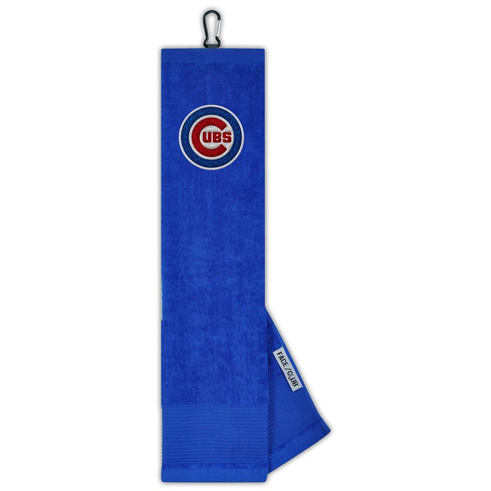 Chicago Cubs 16" x 24" Face & Club Tri-Fold Towel