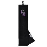 Colorado Rockies 16" x 24" Face & Club Tri-Fold Towel