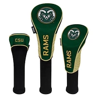 Colorado State Rams Driver Fairway Hybrid Set of Three Headcovers