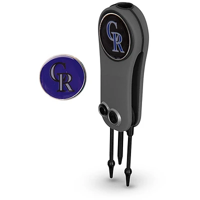 Colorado Rockies Switchblade Repair Tool & Two Ball Markers