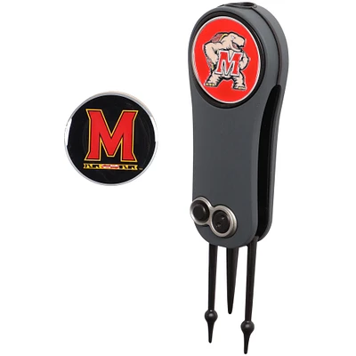 Maryland Terrapins Switchblade Repair Tool & Two Ball Markers