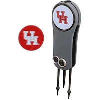 Houston Cougars Switchblade Repair Tool & Two Ball Markers