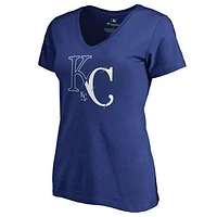 Women's Royal Kansas City Royals X-Ray V-Neck T-Shirt