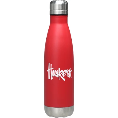 Nebraska Huskers 17oz. Team Color Stainless Steel Water Bottle