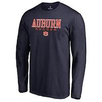 Men's Navy Auburn Tigers Team Unity Soccer Long Sleeve T-Shirt