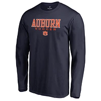 Men's Navy Auburn Tigers Team Unity Soccer Long Sleeve T-Shirt
