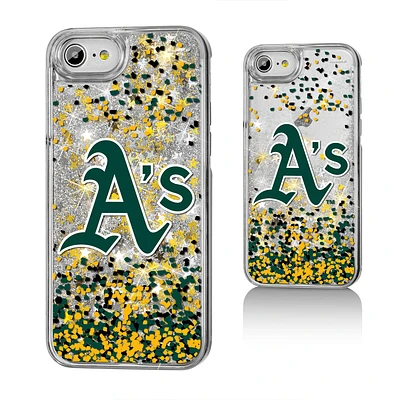 Athletics iPhone 6/6s/7/8 Sparkle Logo Gold Glitter Case