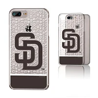 San Diego Padres iPhone 6 Plus/6s Plus/7 Plus/8 Plus Stripe Clear Case
