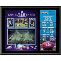 Philadelphia Eagles 12" x 15" Super Bowl LII Champions Sublimated Plaque