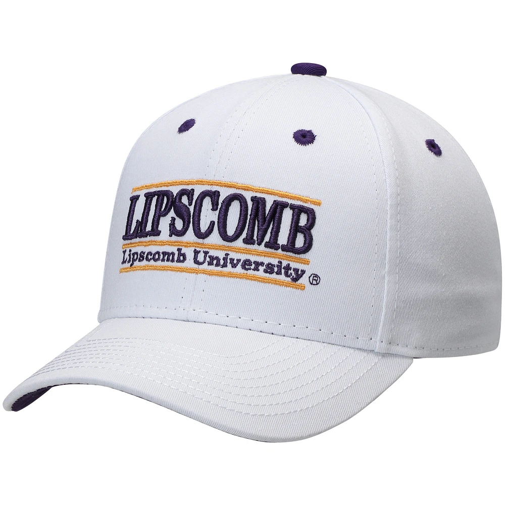 Men's The Game White Lipscomb Bisons Classic Bar Structured Adjustable Hat