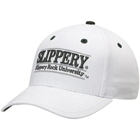 Men's The Game White Slippery Rock Pride Classic Bar Structured Adjustable Hat