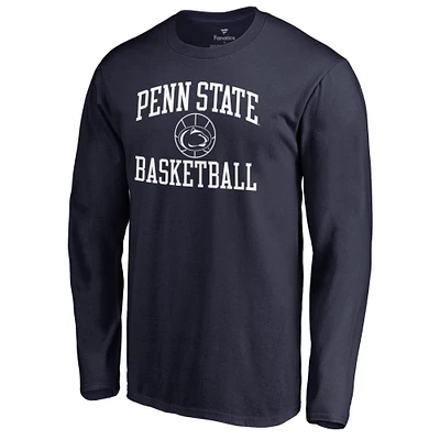 Men's Navy Penn State Nittany Lions Bounds Long Sleeve T-Shirt