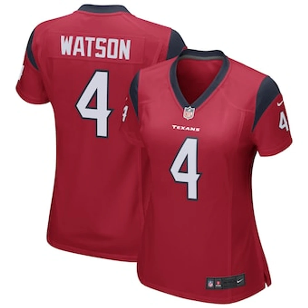 Women's Nike Deshaun Watson Red Houston Texans Team Color Game Jersey