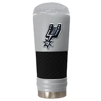 Gray San Antonio Spurs 24oz. Powder Coated Draft Travel Mug