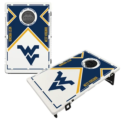 West Virginia Mountaineers 2' x 3' BAGGO Vintage Cornhole Board Set