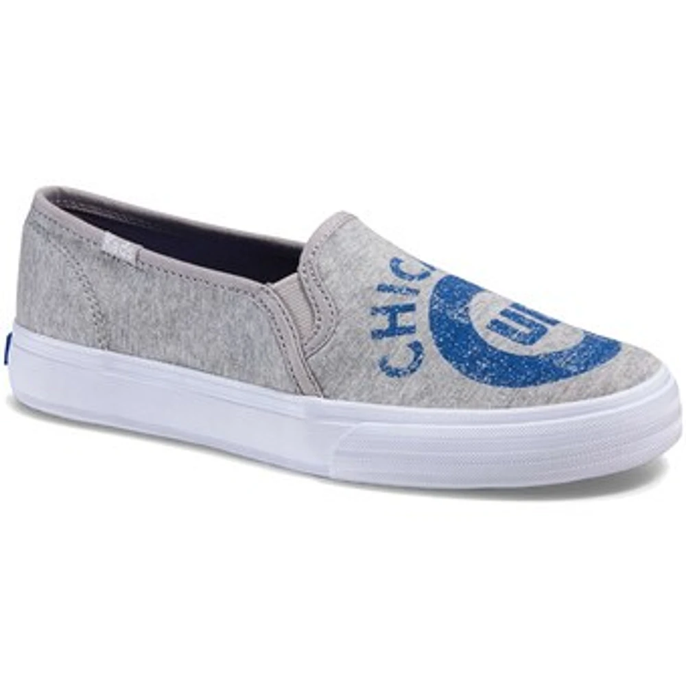 Women's Keds Chicago Cubs Double Decker Slip-On Sneakers