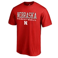 Men's Scarlet Nebraska Huskers Team Unity Basketball T-Shirt